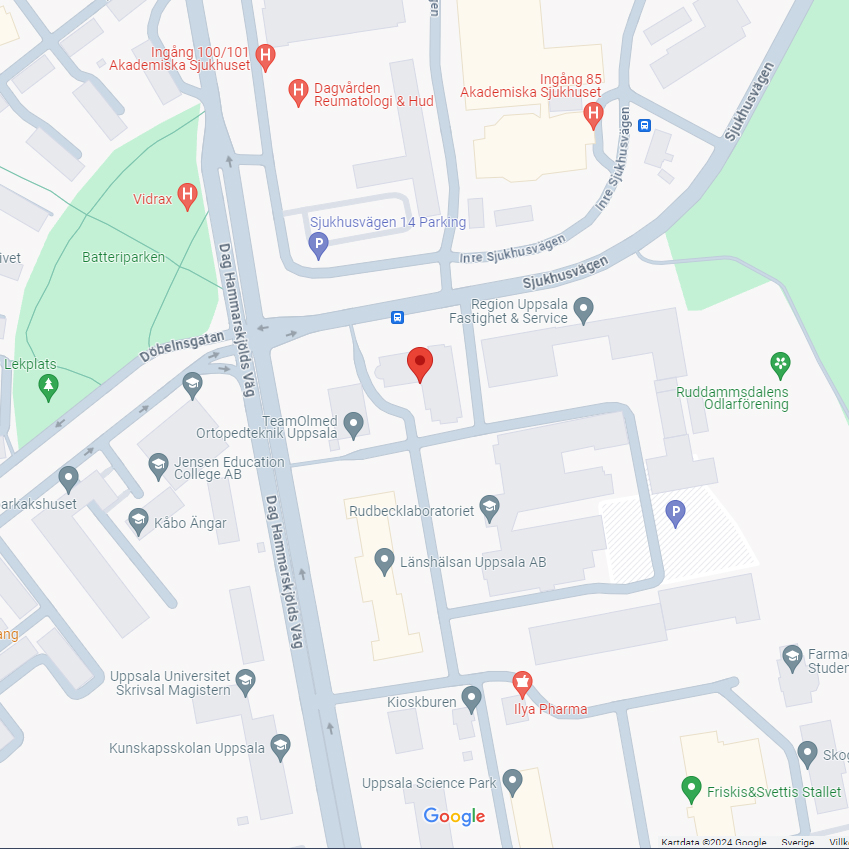 Screenshot of Google maps